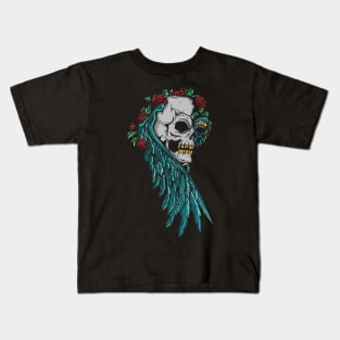 Skull with wings Kids T-Shirt